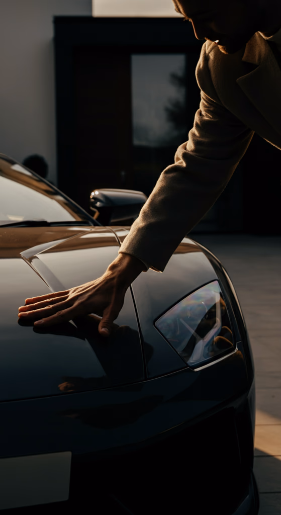 Man And A Car